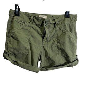 Sanctuary Women’s Standard Surplus Olive Green Utility Shorts Size 28